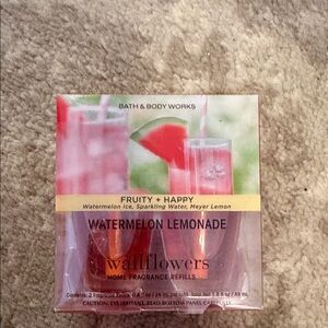 Bath & Body Works Watermelon Lemonade Wallflowers Refill - Red & Pink